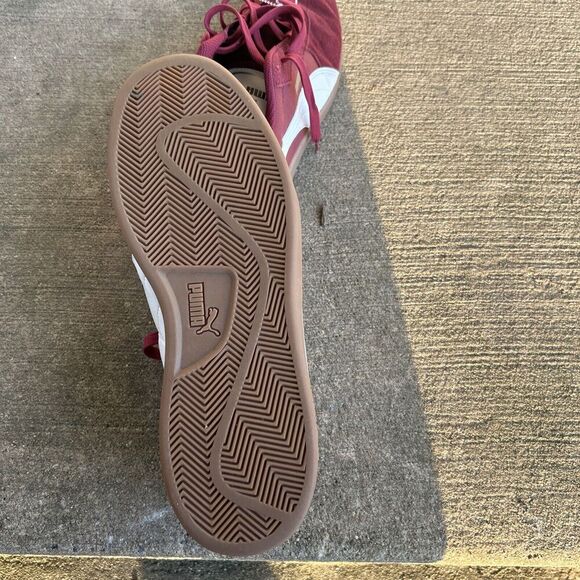 PUMA Astro Kick Lace Up Sneaker Red Men’s 13 Skateboard 369115-05 No Box Suede - Picture 5 of 6